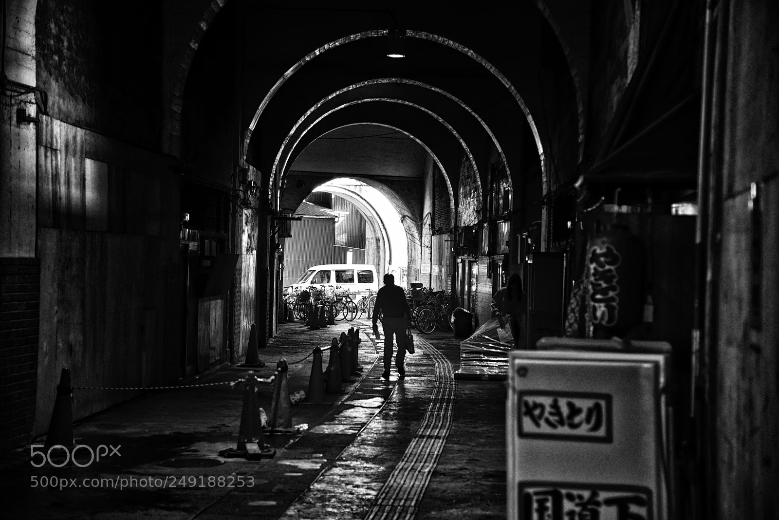 Nikon D600 sample photo. Under the kokudo-station photography
