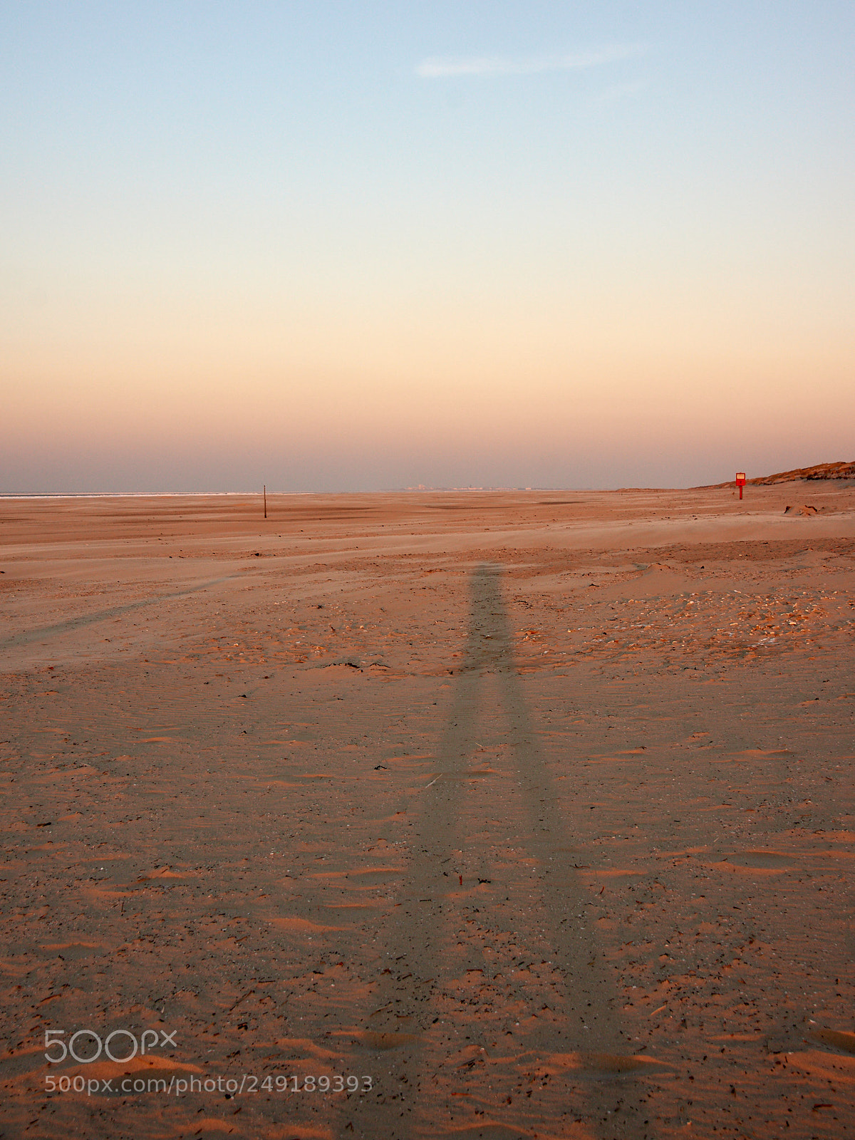 Sony SLT-A65 (SLT-A65V) sample photo. My shadow from sunset photography