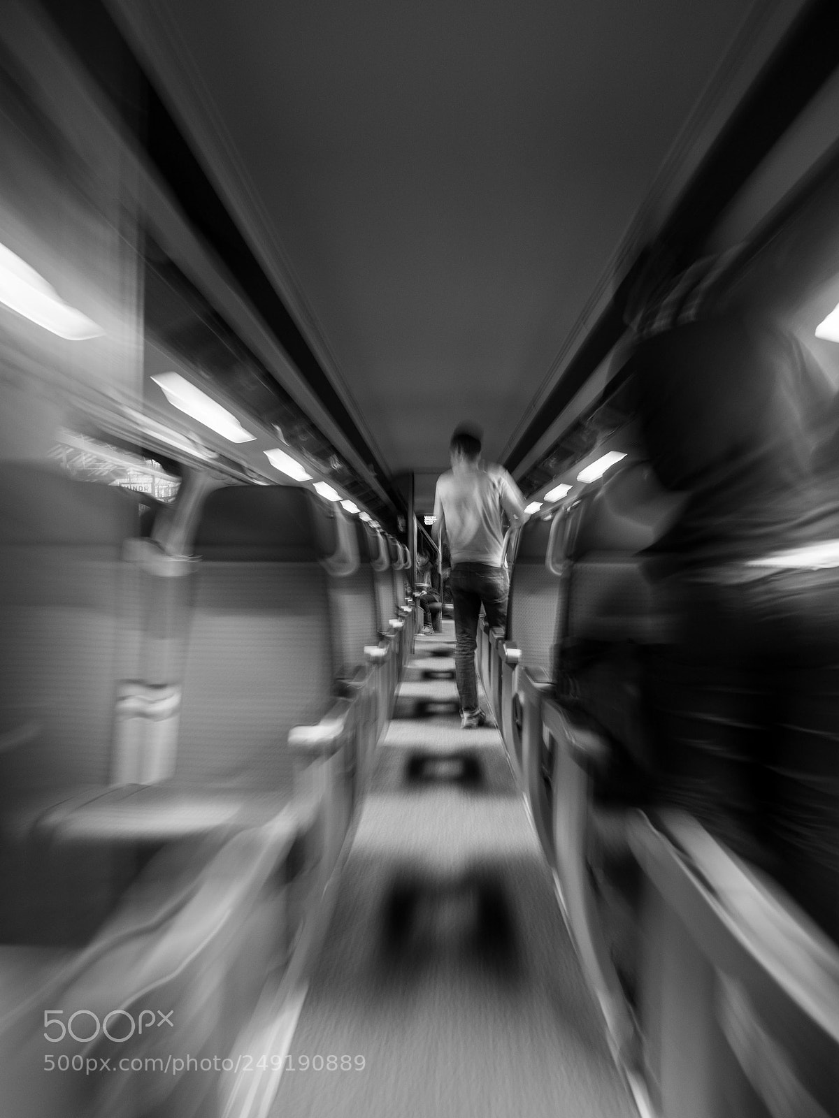 Olympus OM-D E-M1 Mark II sample photo. On the train photography