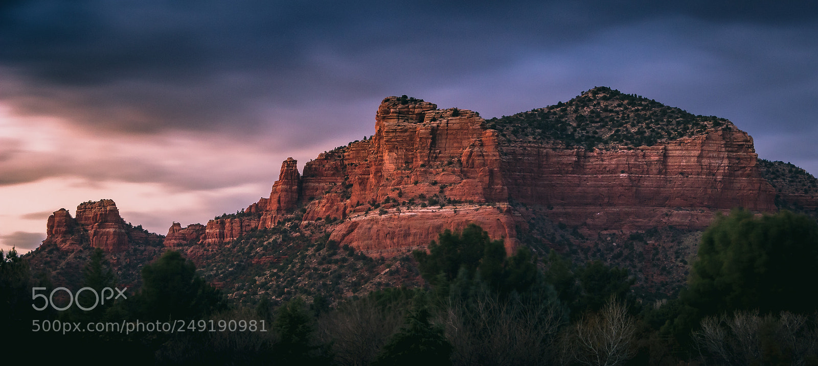 Canon EOS 600D (Rebel EOS T3i / EOS Kiss X5) sample photo. Red rock formations long photography
