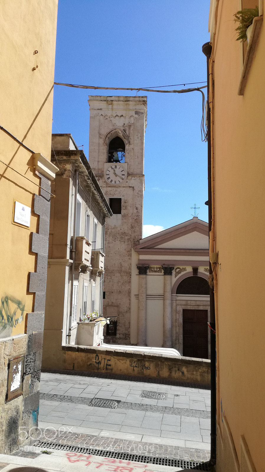 HUAWEI P9 LITE sample photo. Bell tower photography