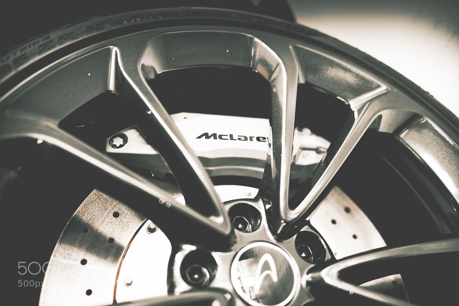 Sony a7R III sample photo. Mclaren 540c sport series photography