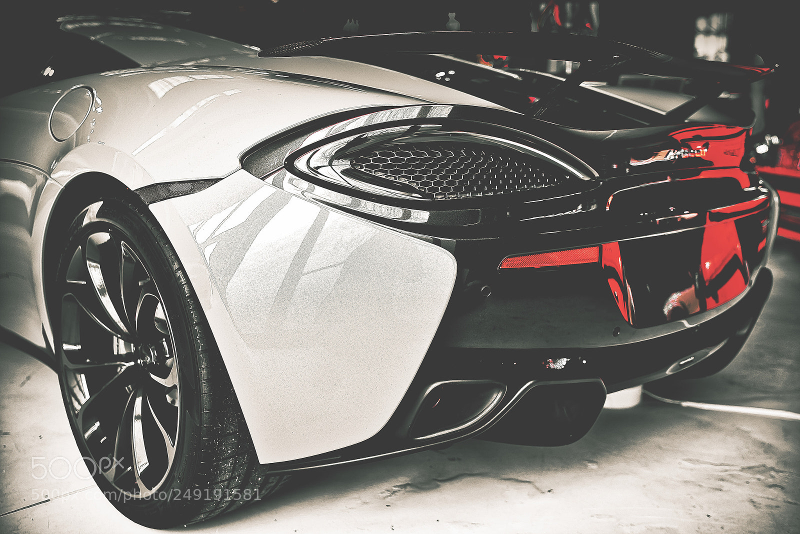 Sony a7R III sample photo. Mclaren 540c sport series photography