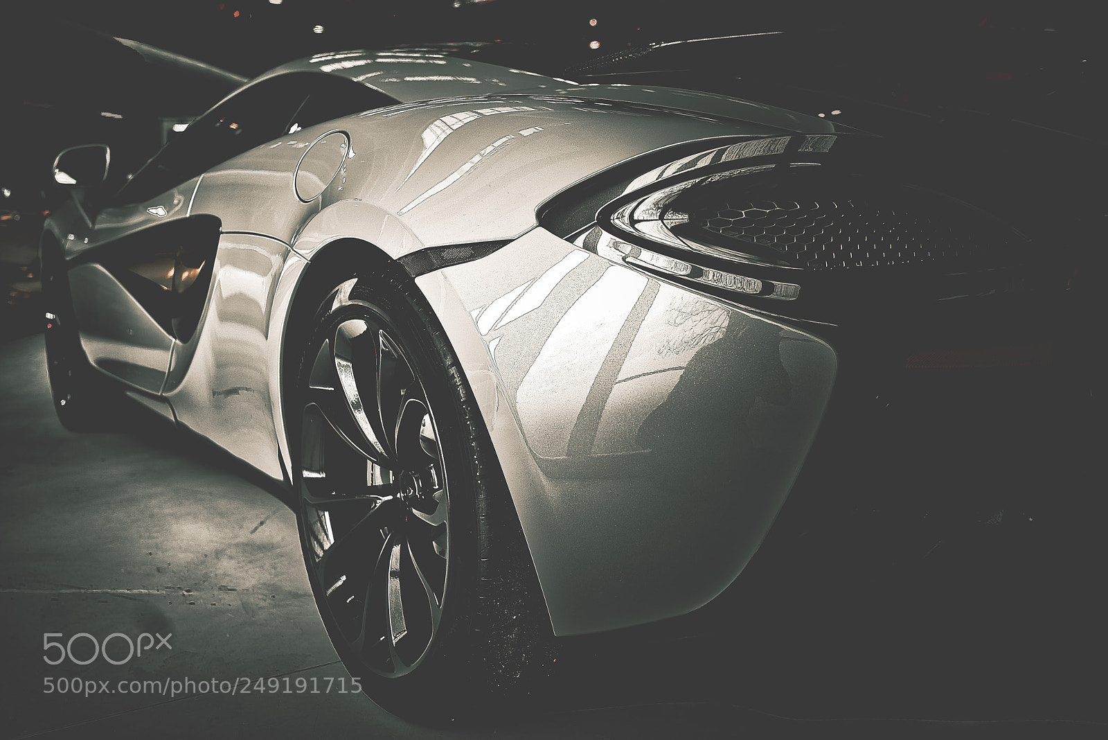 Sony a7R III sample photo. Mclaren 540c sport series photography