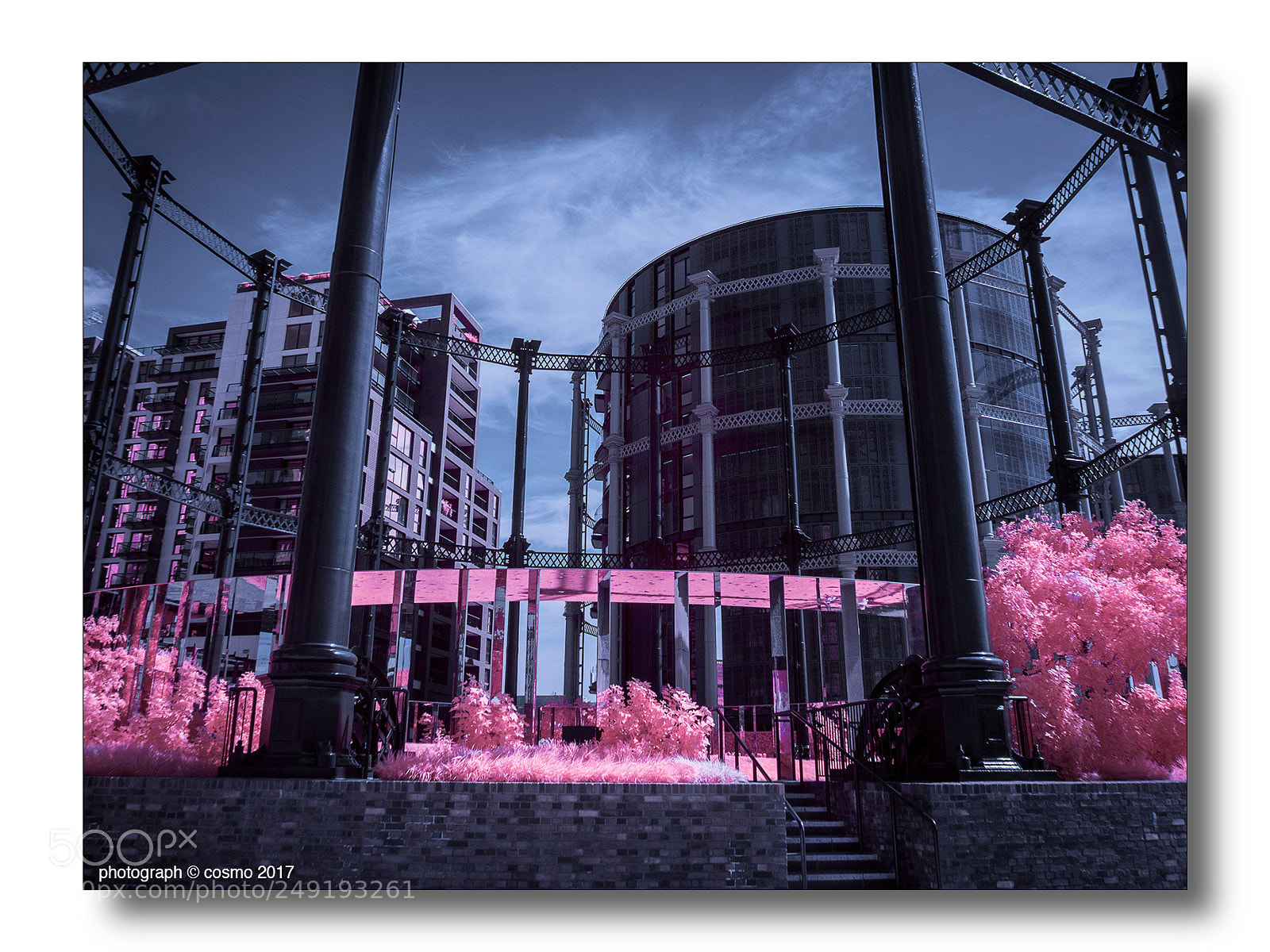 Panasonic Lumix DMC-G5 sample photo. Gasworks flats. photography
