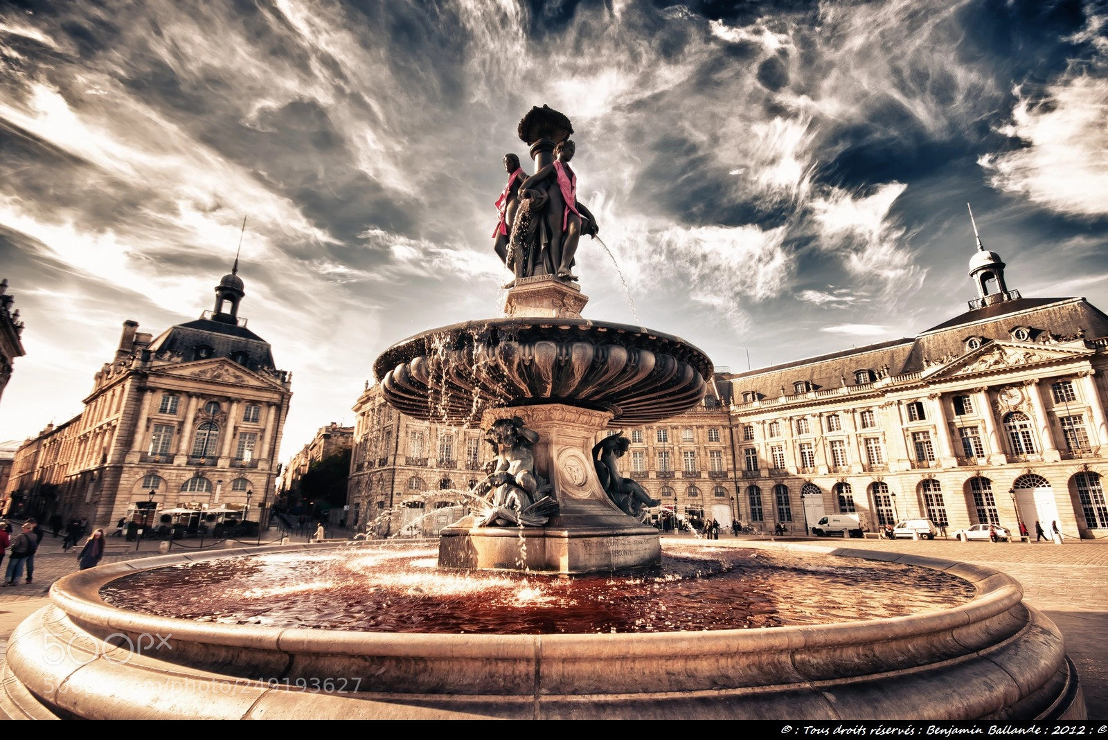 Nikon D90 sample photo. Place de la bourse photography