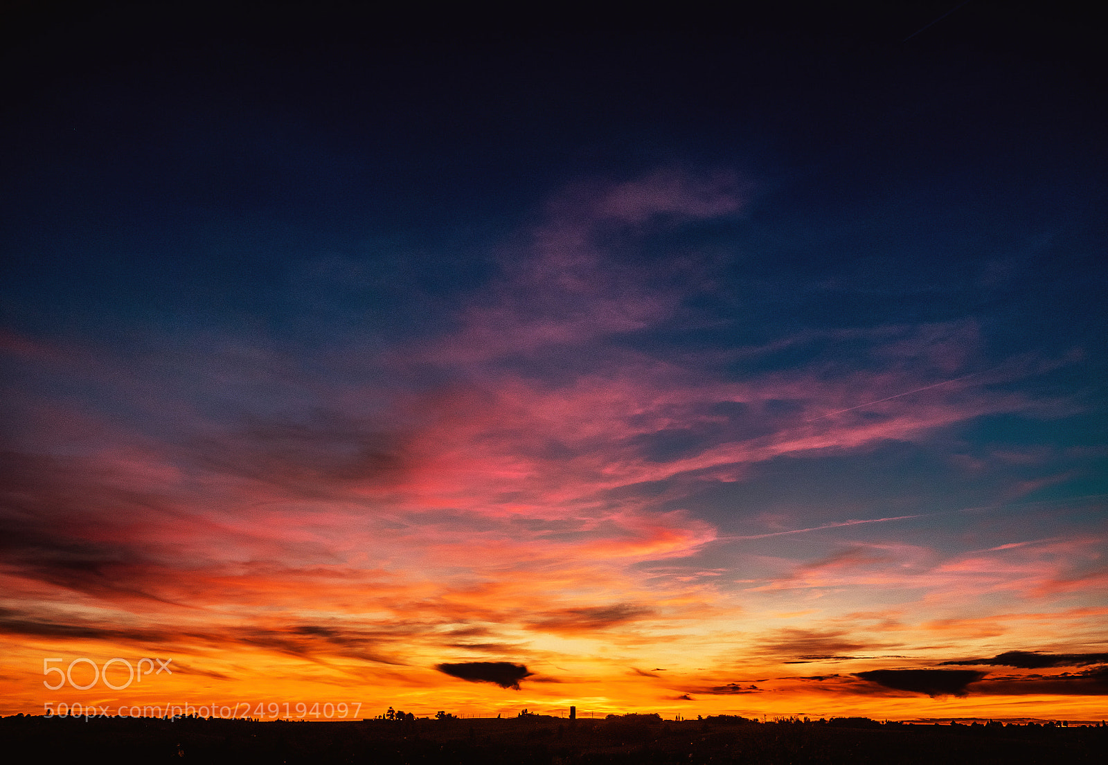 Olympus OM-D E-M1 sample photo. Painted sky photography