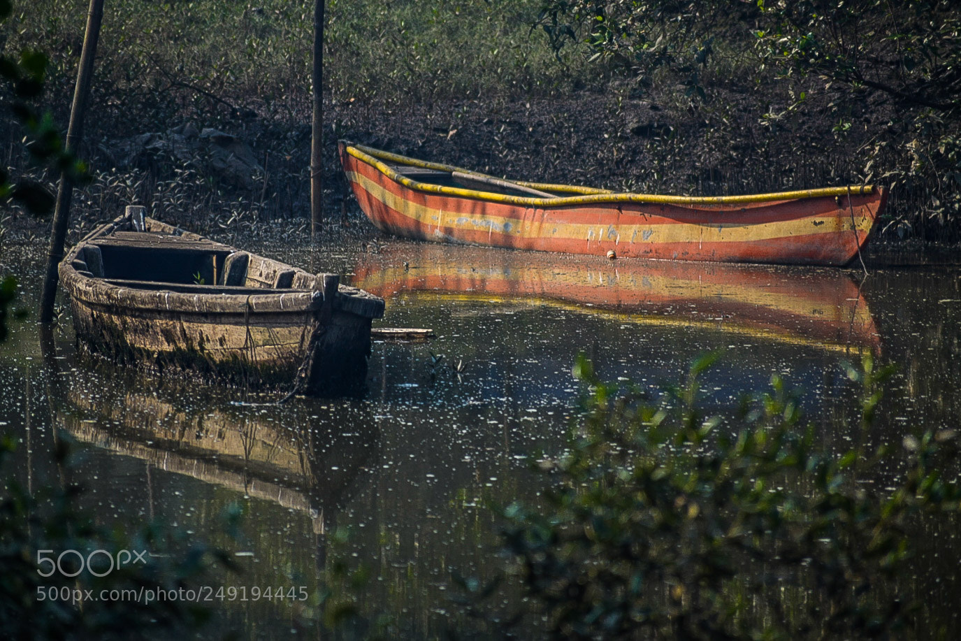 Nikon D5300 sample photo. Two fishing boats photography