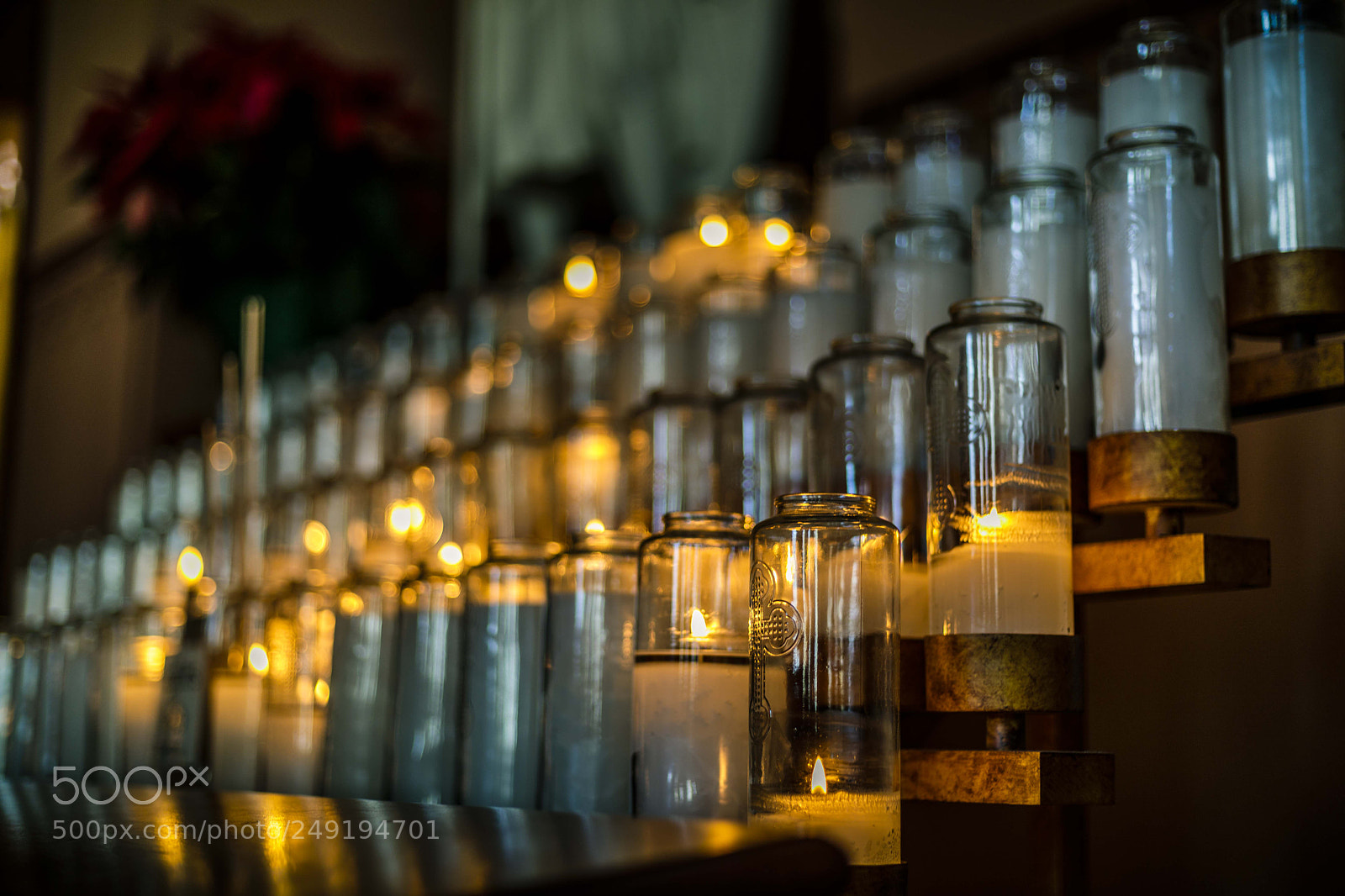 Canon EOS 5D Mark IV sample photo. Prayer candles photography