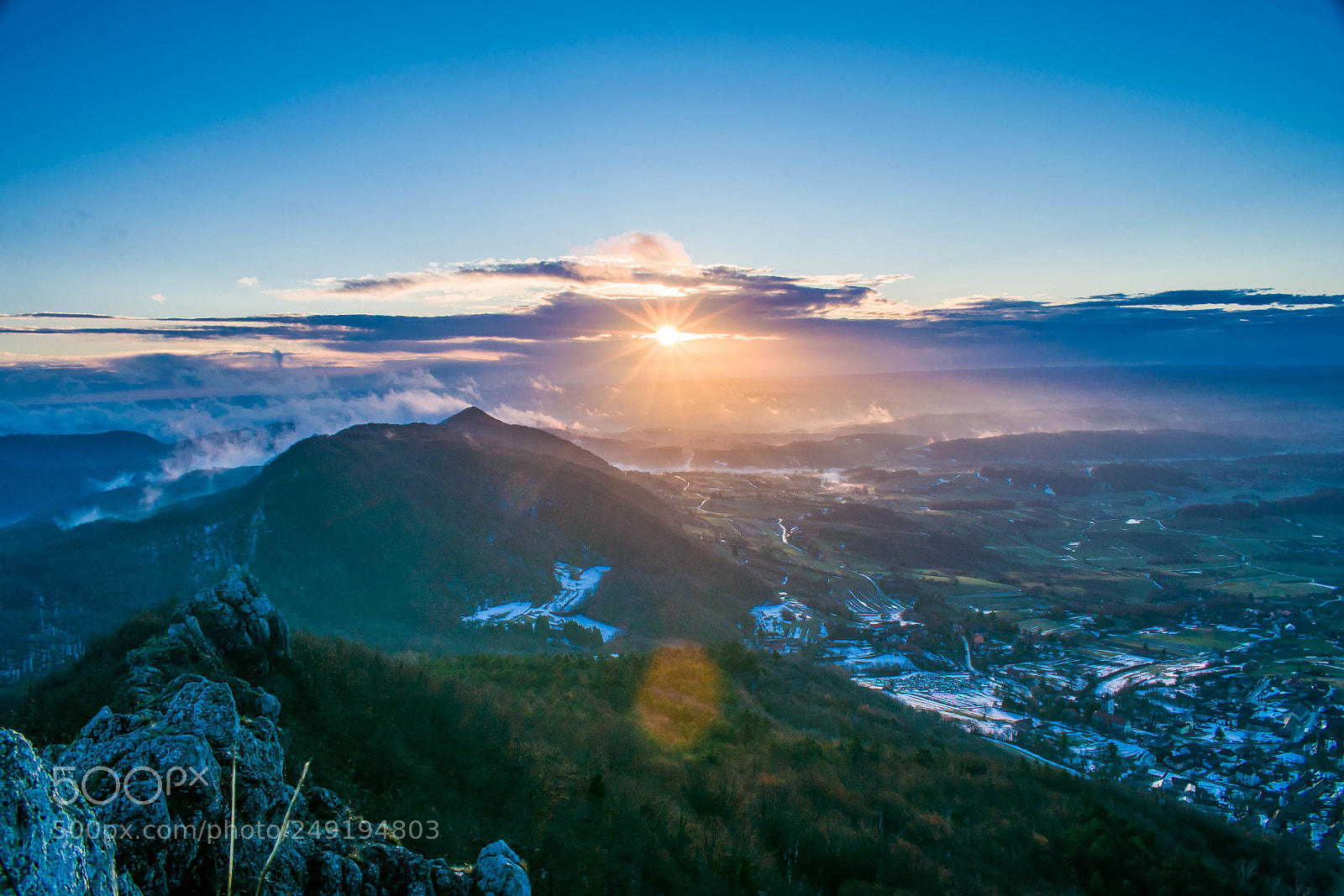 Nikon D5300 sample photo. Kalnik sunrise photography