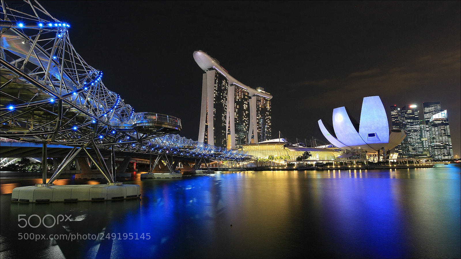 Canon EOS M sample photo. Helix bridge photography
