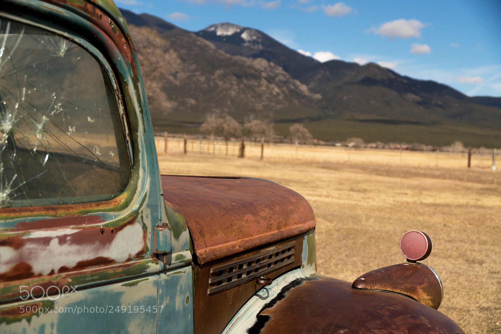 Sony a6500 sample photo. Rusting antique truck with photography