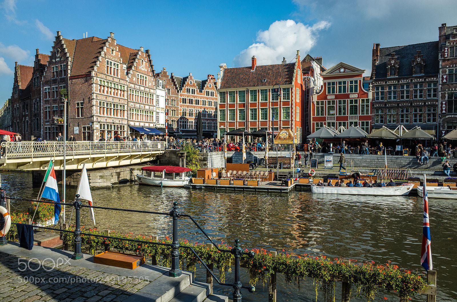 Ricoh GR sample photo. Korenmarkt in ghent, belgium photography
