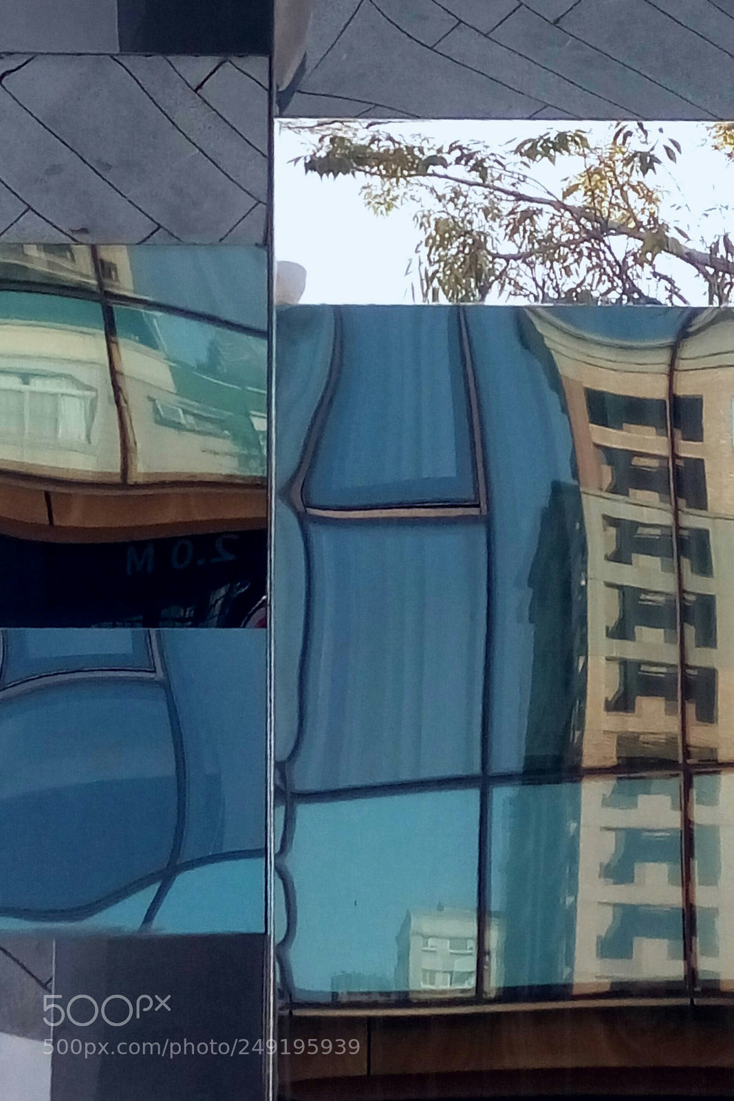 HTC D728X sample photo. Urban reflection 001 photography