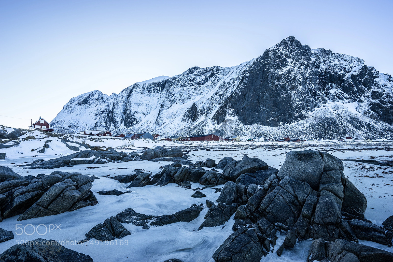 Sony a7 sample photo. Frozen beach photography