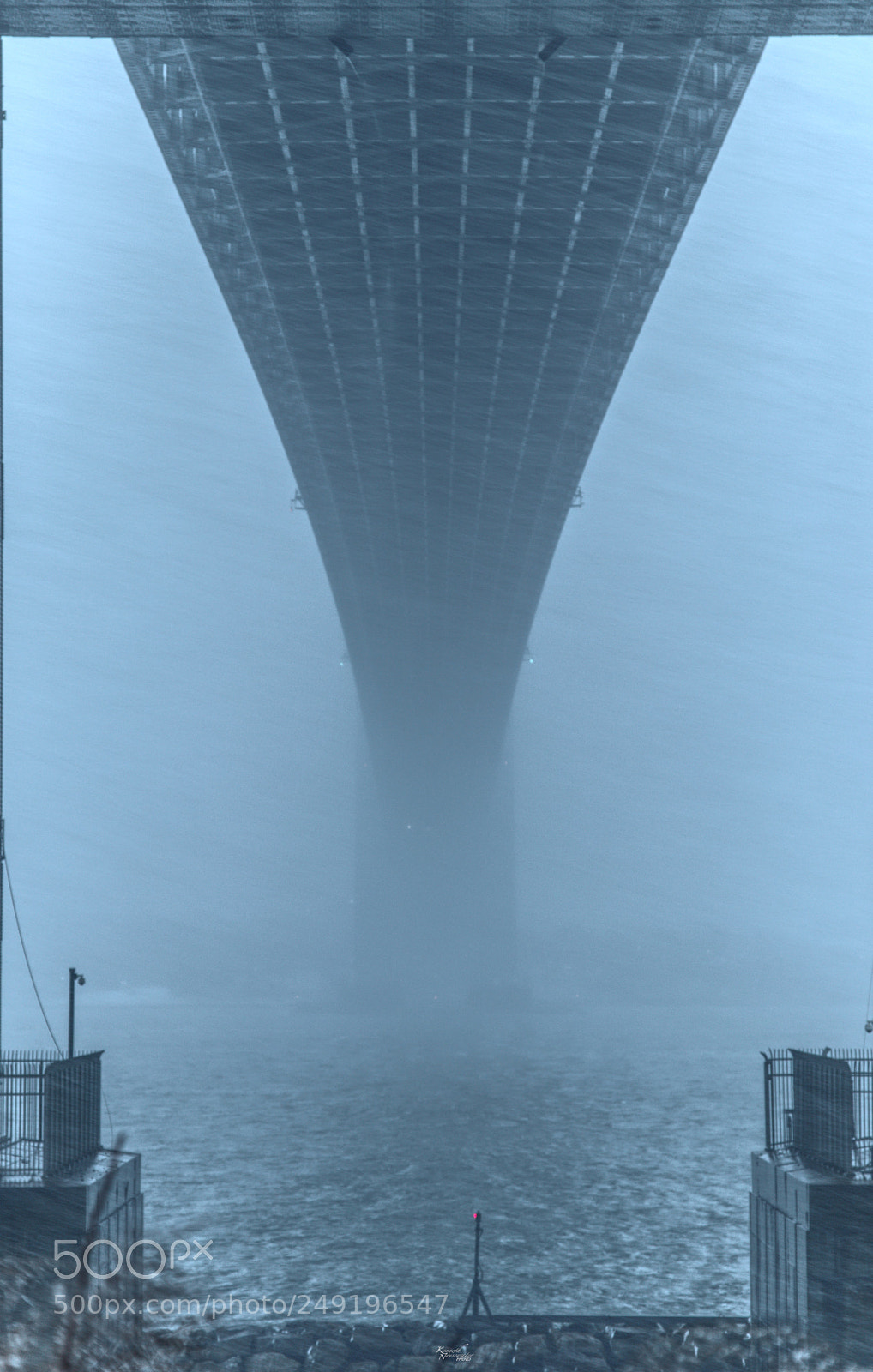 Canon EOS M5 sample photo. Under the verrazano-narrows bridge photography