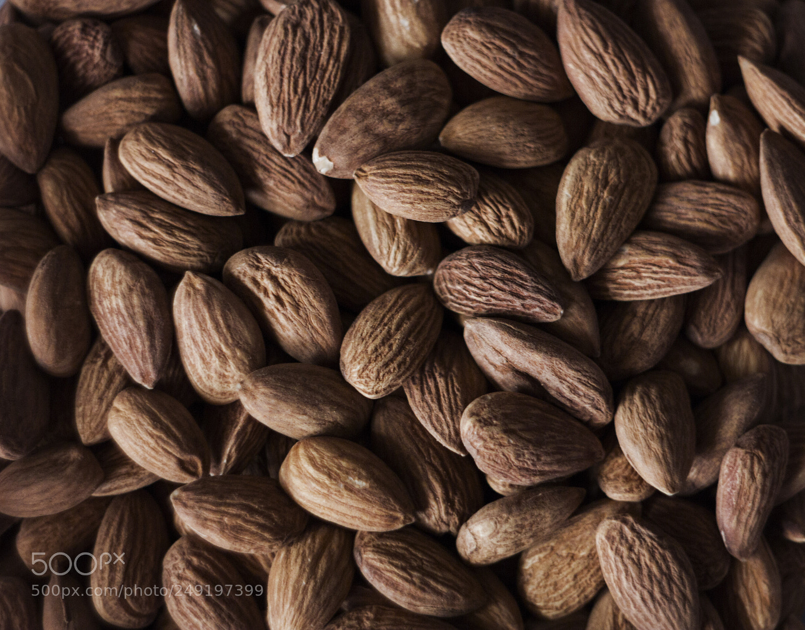 Canon EOS 550D (EOS Rebel T2i / EOS Kiss X4) sample photo. Almonds in a box photography