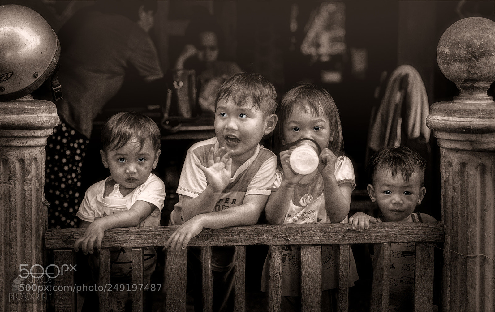 Canon EOS-1D X Mark II sample photo. Kampong tribal kids photography