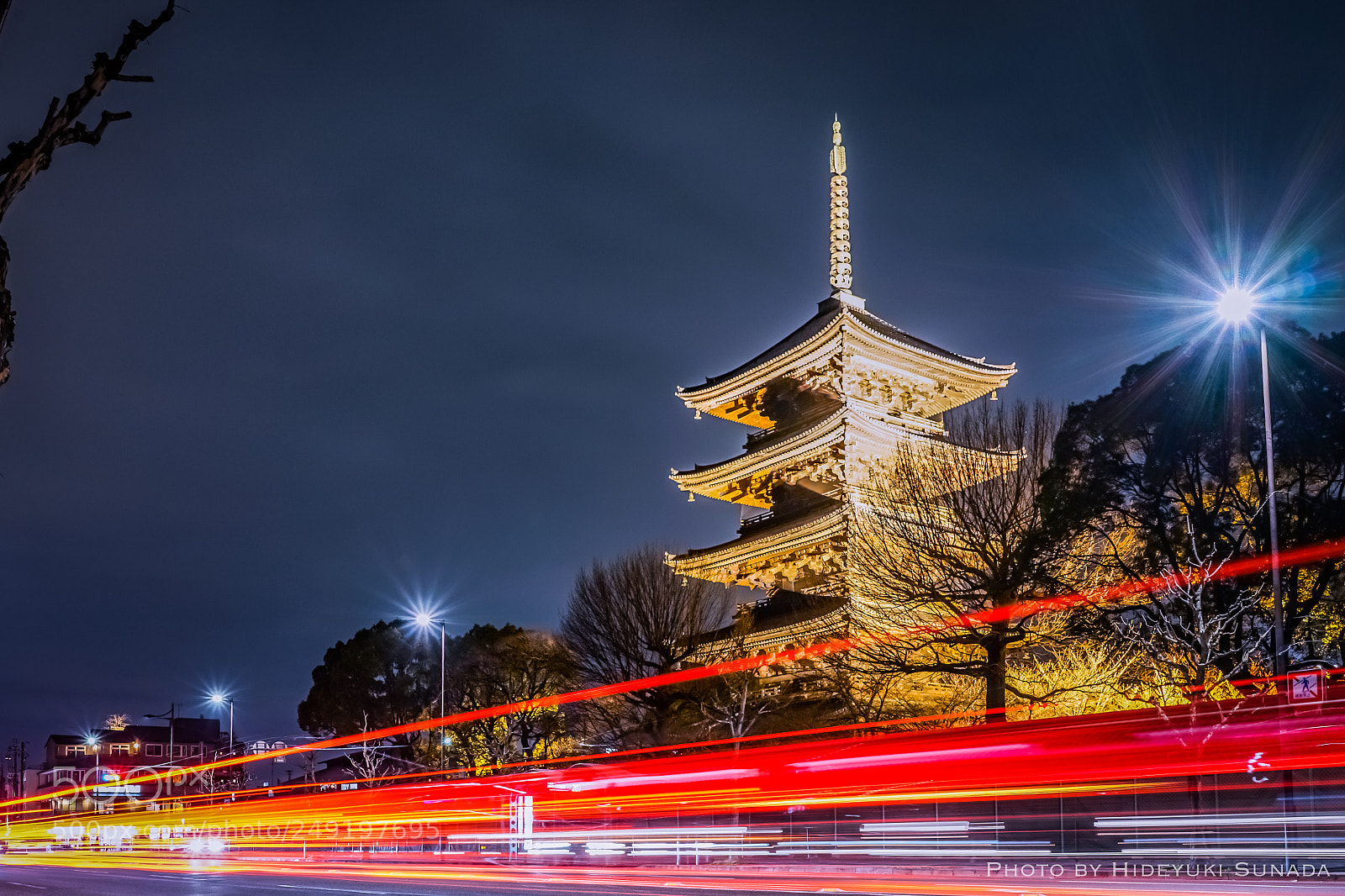 Sony a7 II sample photo. Toji temple photography