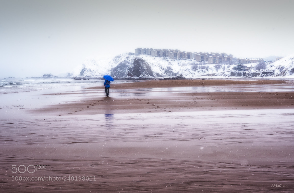 Nikon D600 sample photo. Nieve en la playa photography