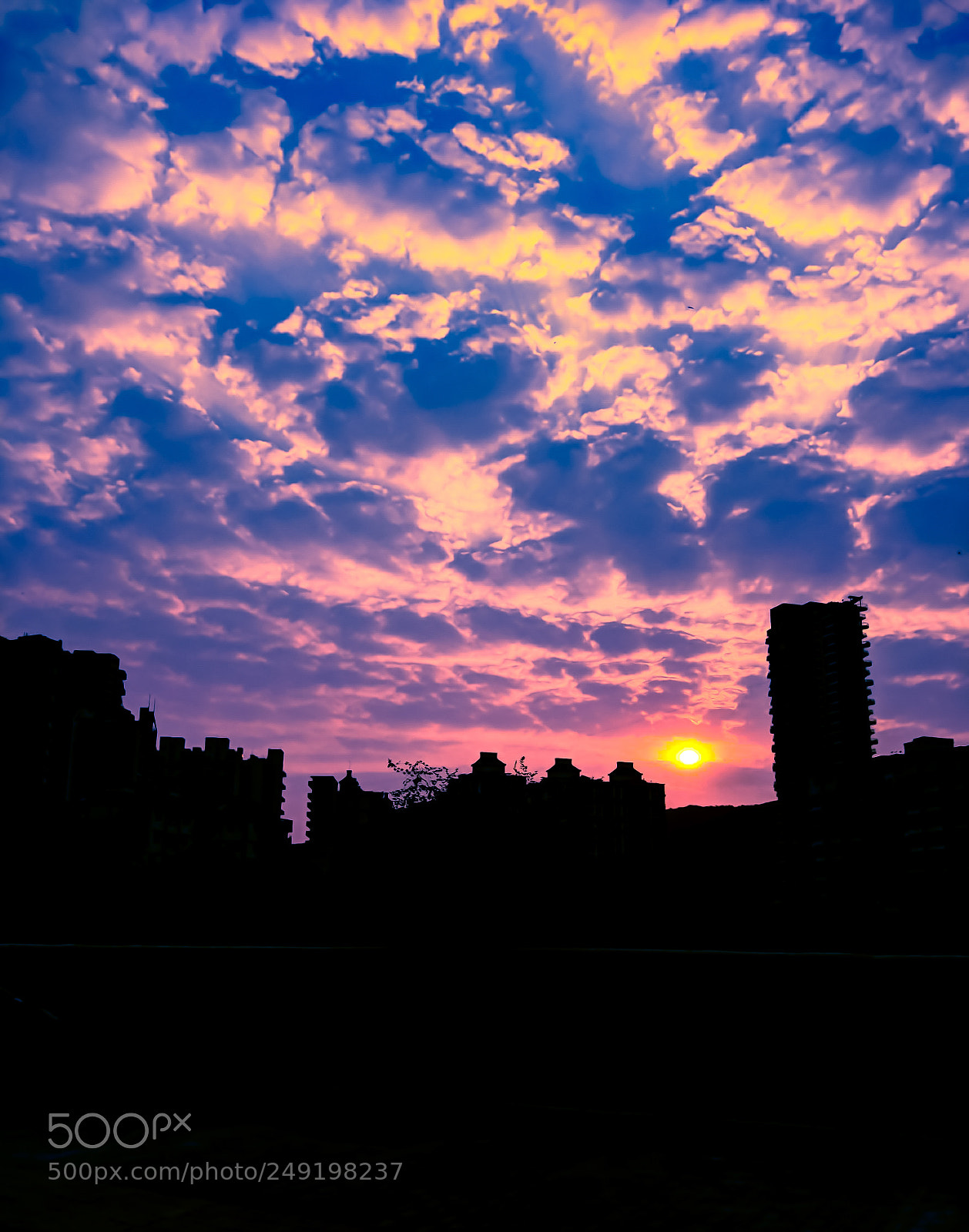 Xiaomi MI 5 sample photo. Purple sky photography