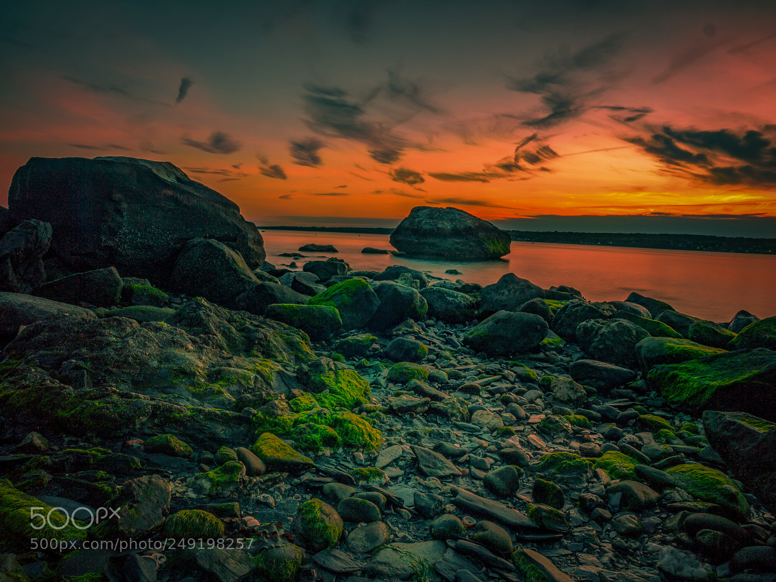 Olympus E-3 sample photo. Rocky coast photography