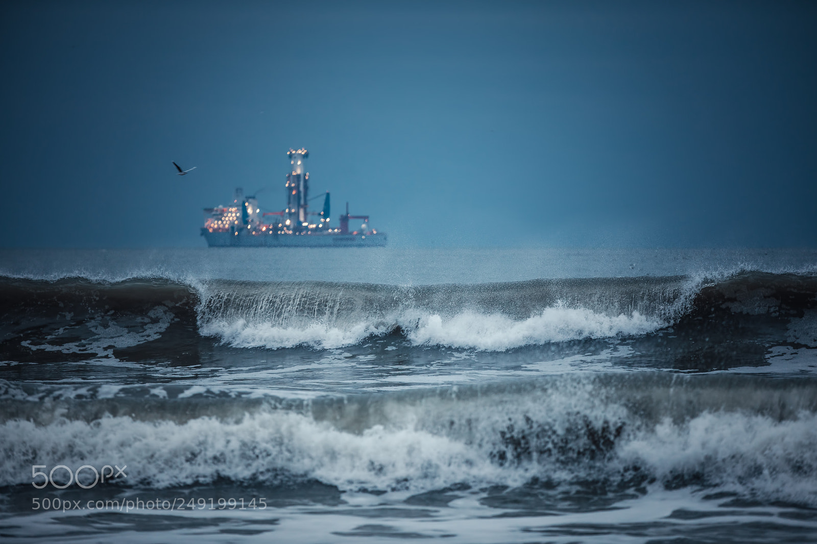 Canon EOS 5D Mark IV sample photo. International container cargo ship photography