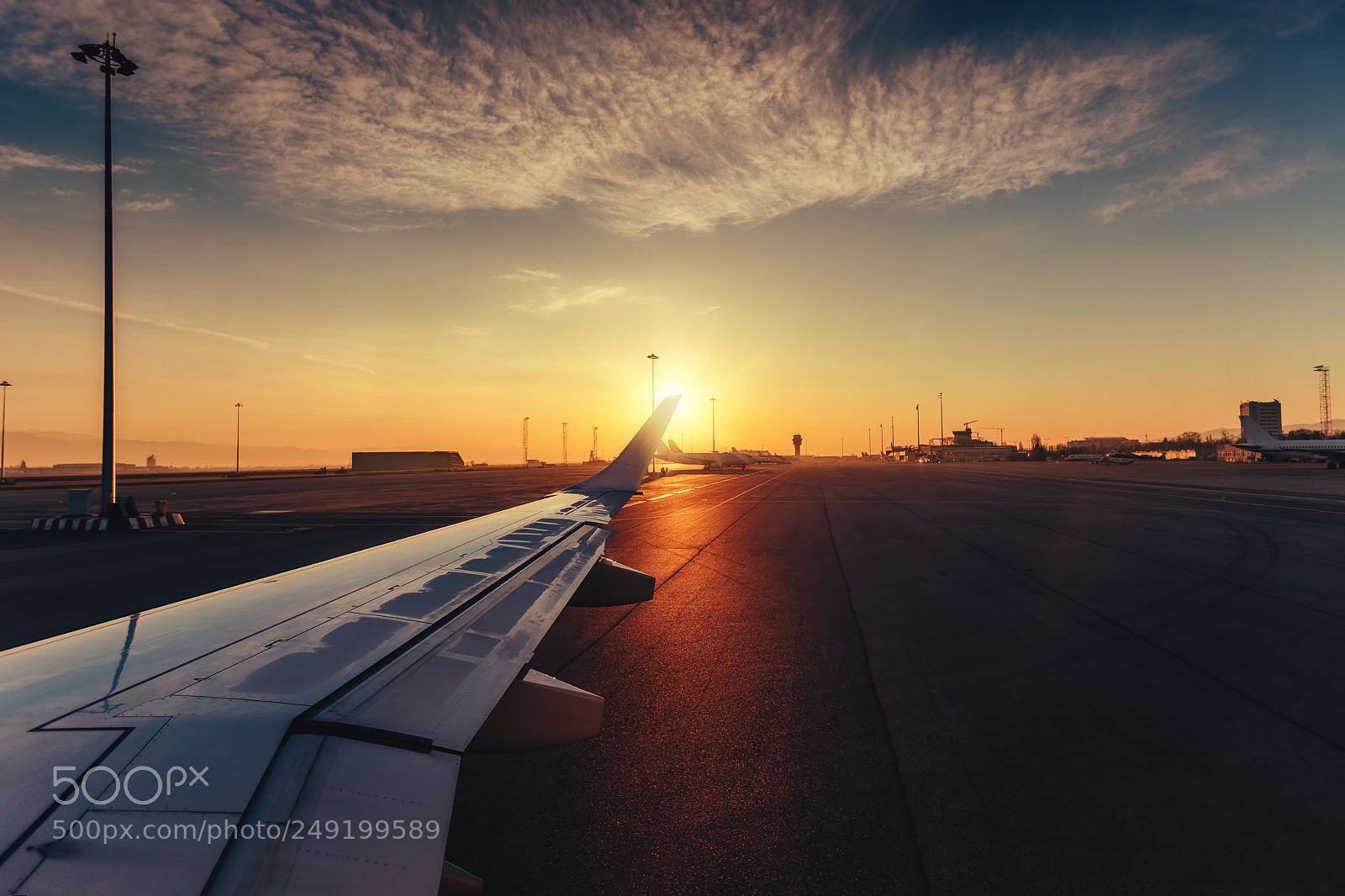Canon EOS 5D Mark IV sample photo. View of the airport photography