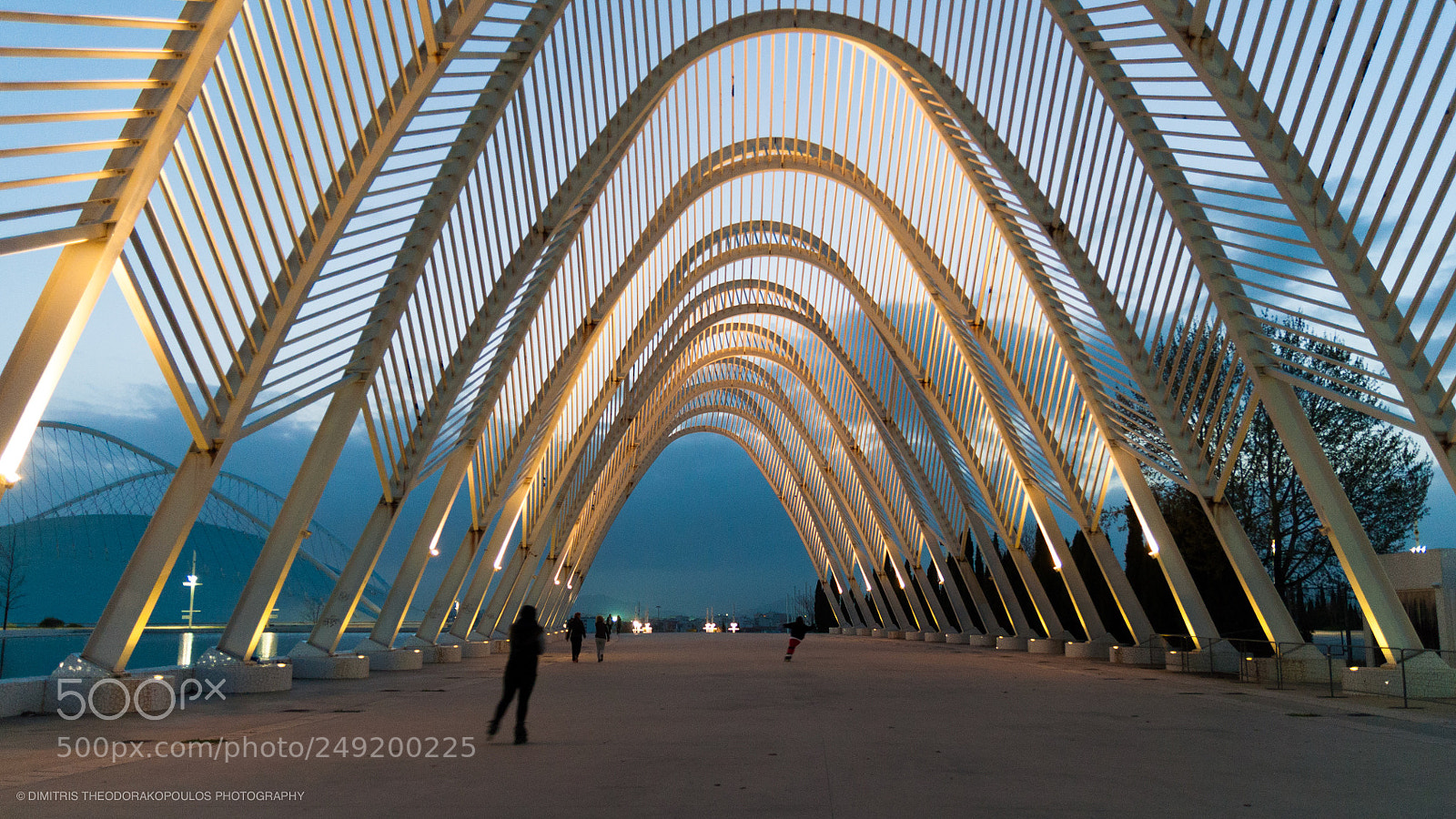 Nikon D5000 sample photo. Journalists olympic stadium athens photography