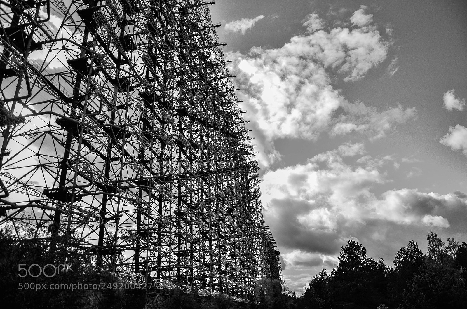 Nikon D7000 sample photo. Duga, chernobyl "woodpecker" photography