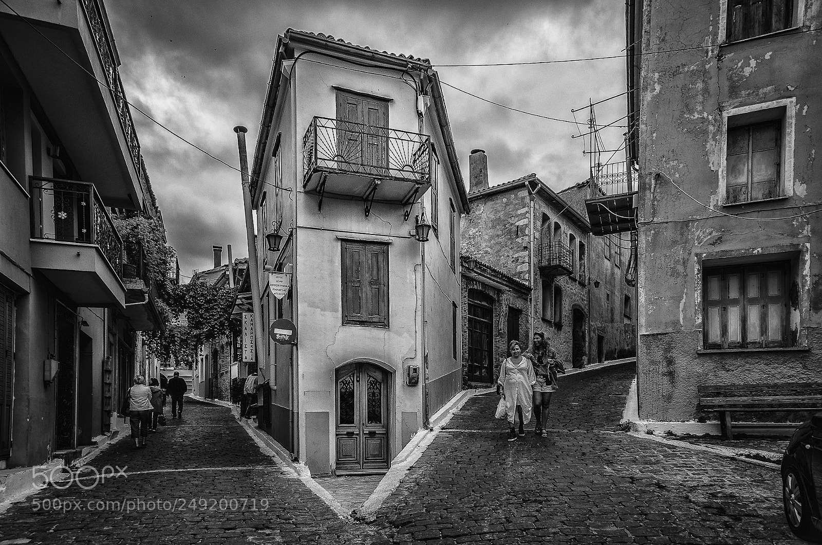 Nikon D5100 sample photo. A village at lesvos photography