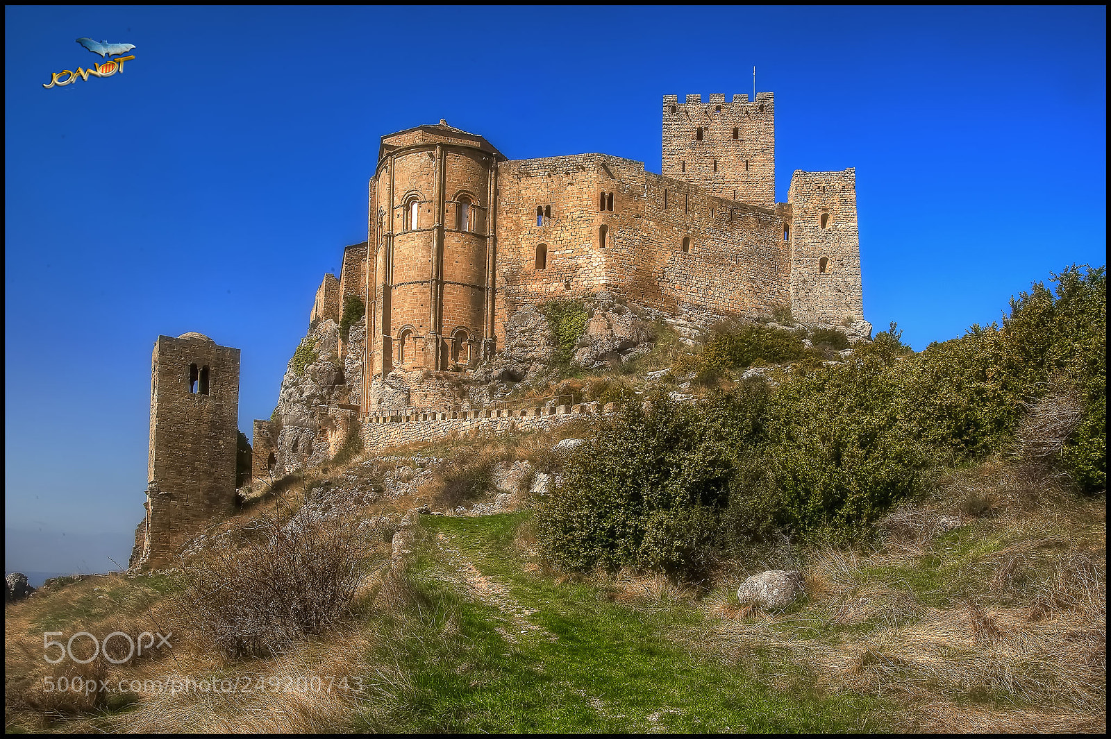 Nikon D700 sample photo. 9002 - castle of loarre photography