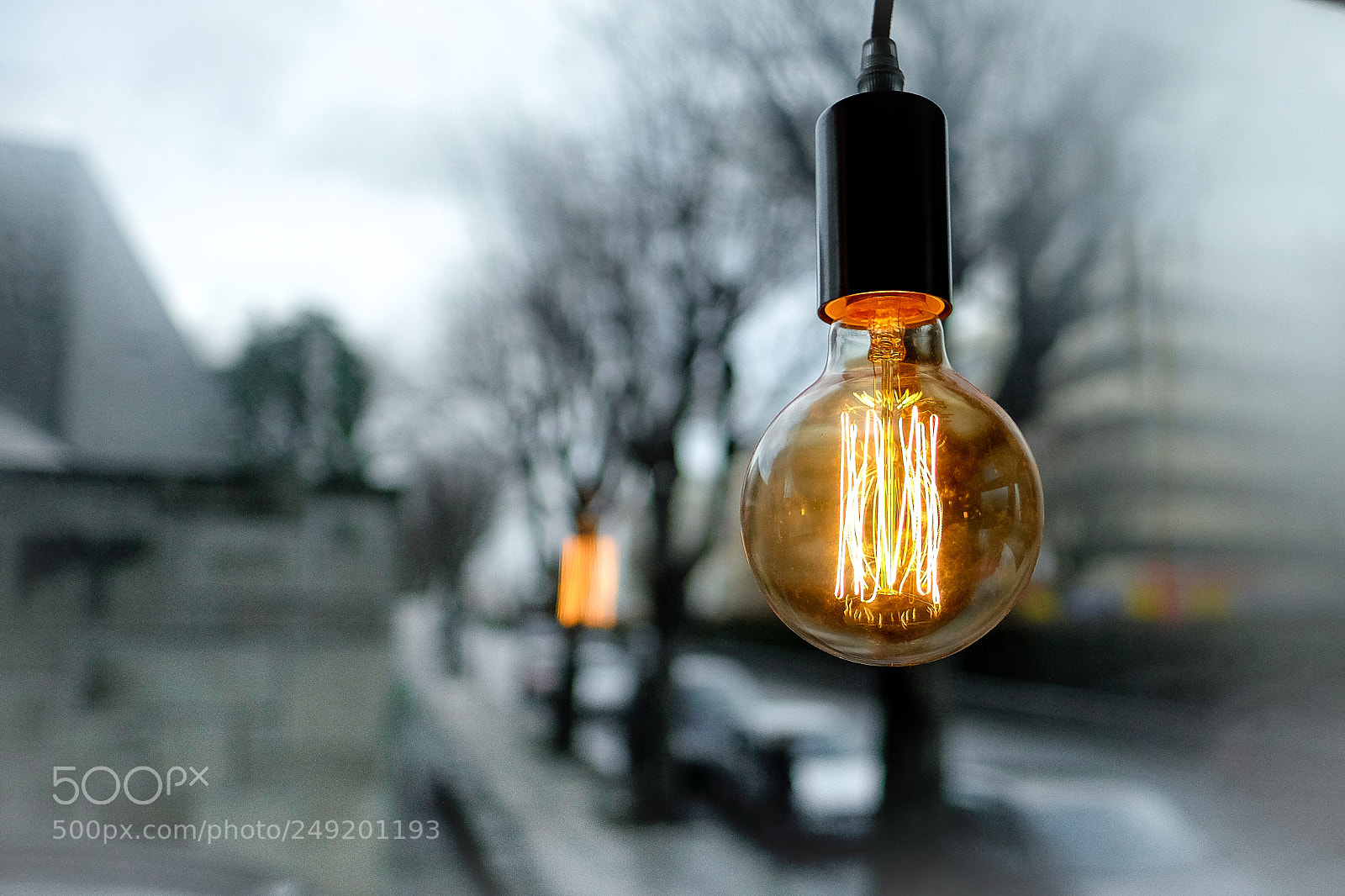 Fujifilm X-T10 sample photo. Light bulb - foggy photography