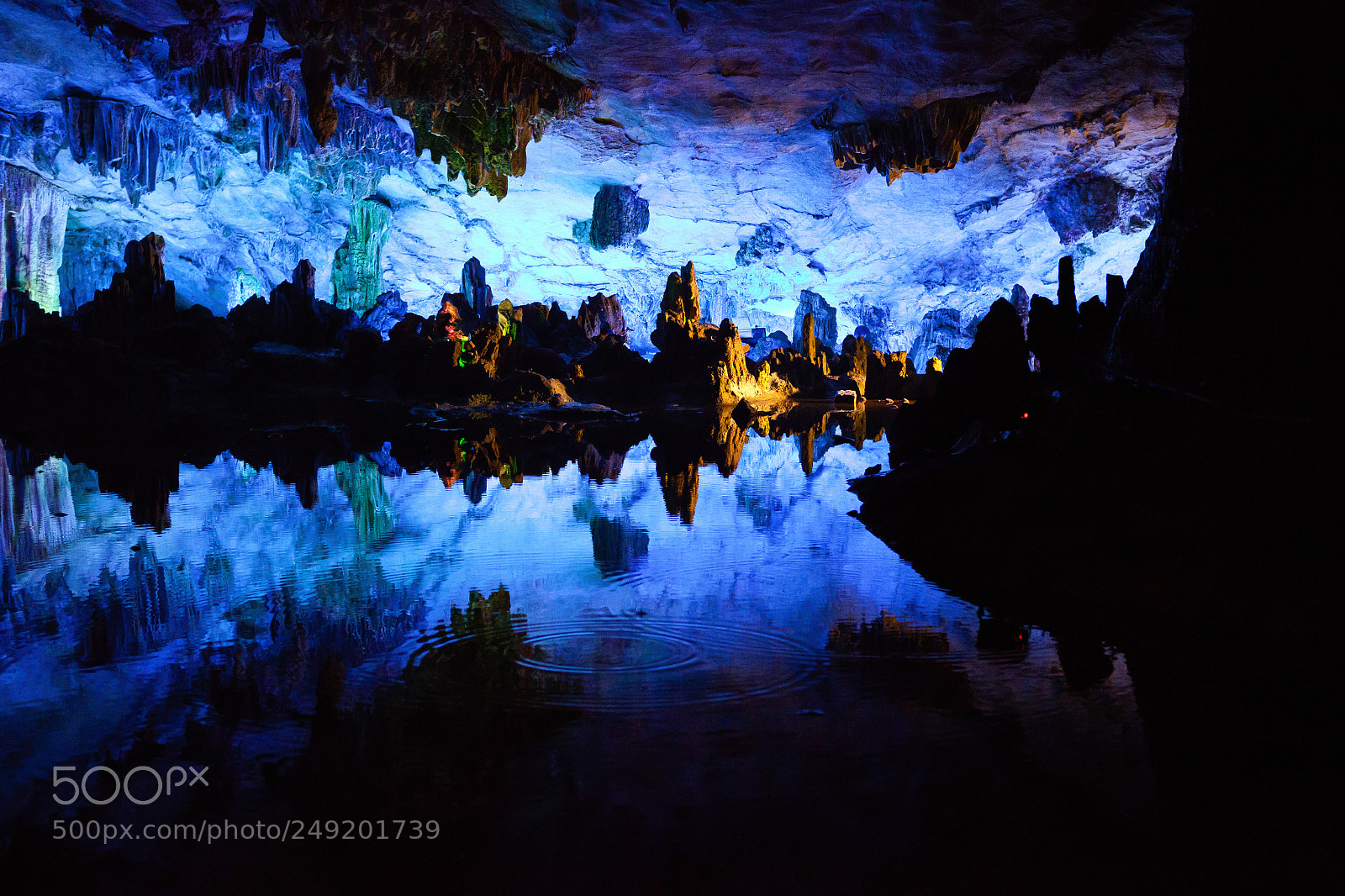 Canon EOS 5D Mark II sample photo. The reed flute cave photography