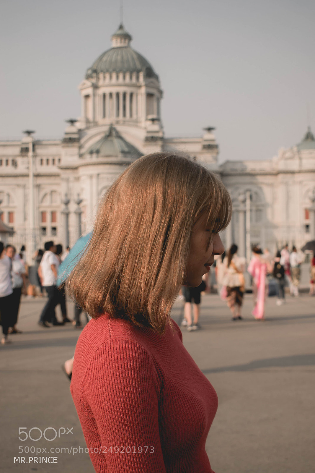 Nikon D3300 sample photo. Blonde girl @ bankkok photography