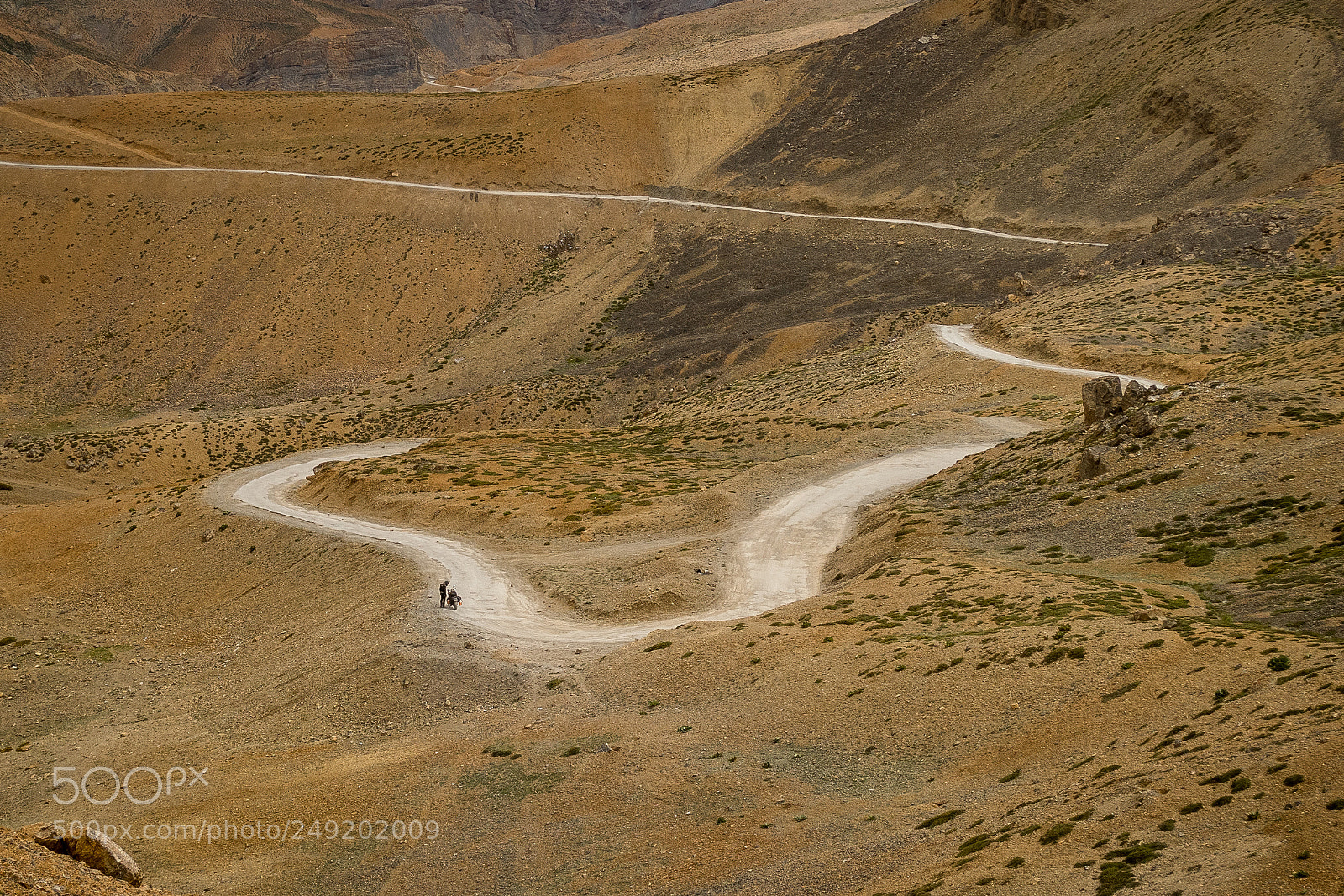 Nikon D500 sample photo. Stranded biker photography