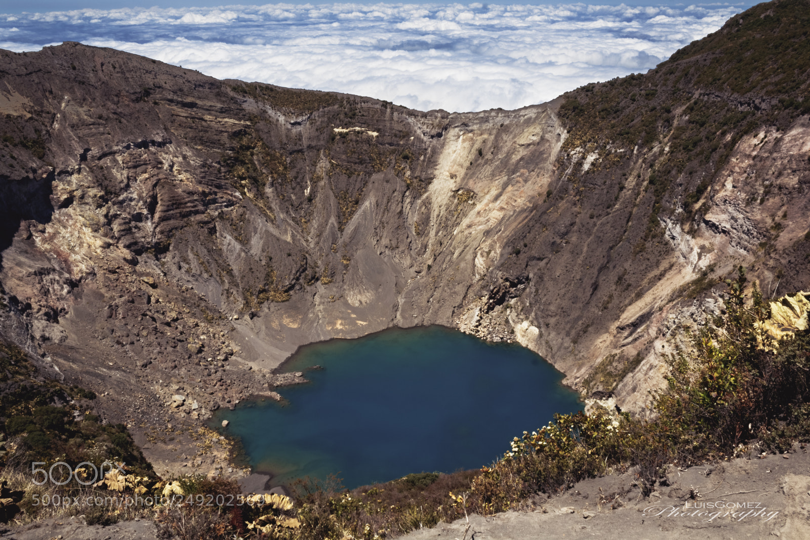 Canon EOS 1300D (EOS Rebel T6 / EOS Kiss X80) sample photo. Irazu, volcanic lake photography