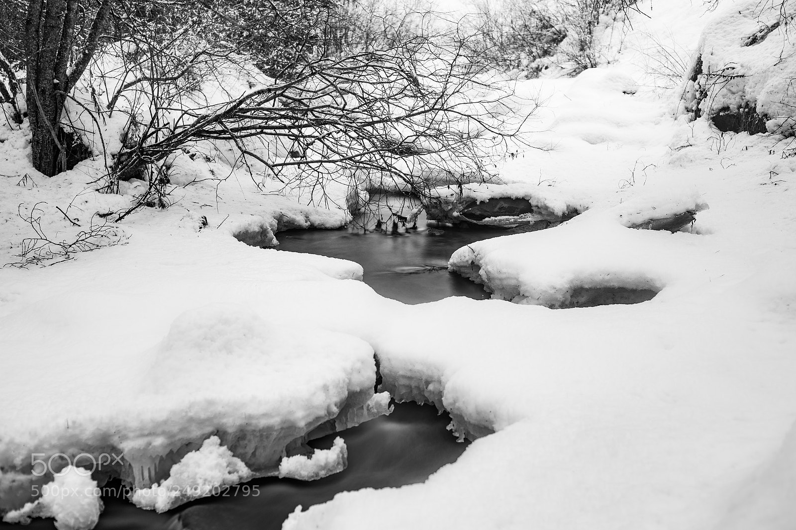 Canon EOS 6D sample photo. Mountain river ("la chagne") photography