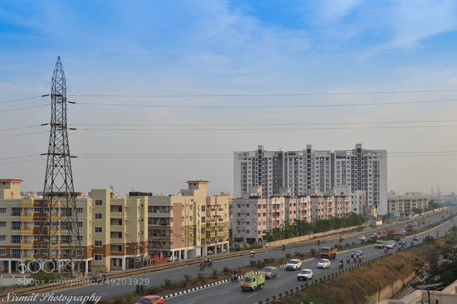 Nikon D3100 sample photo. Maduravoyal bypass road (nolambur) photography