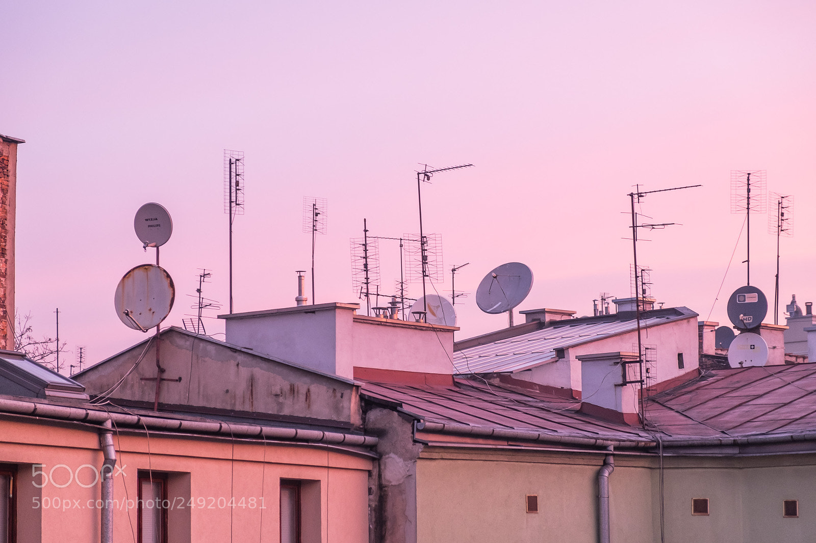 Fujifilm X-T10 sample photo. Roofs in krakow photography