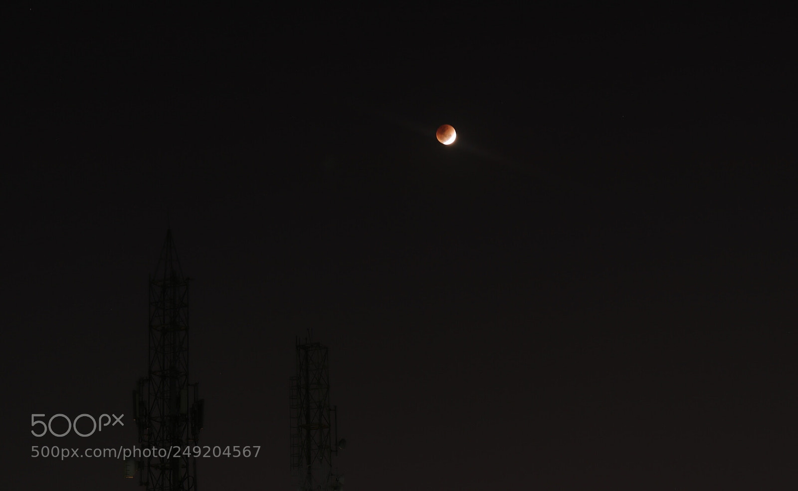 Canon EOS 80D sample photo. Lunar eclipse ? photography