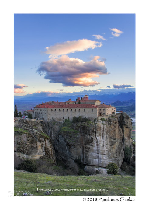 Canon EOS 760D (EOS Rebel T6s / EOS 8000D) sample photo. Afternoon at meteora photography