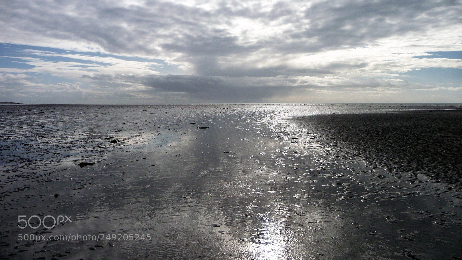 Panasonic Lumix DMC-TZ5 sample photo. Low tide photography
