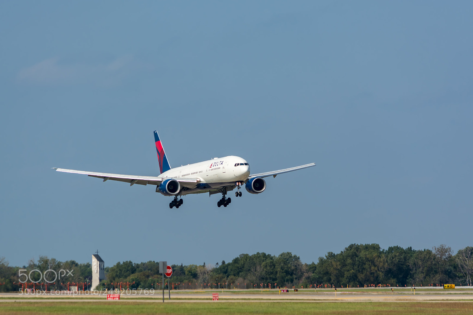 Nikon D7100 sample photo. Delta air lines boeing photography