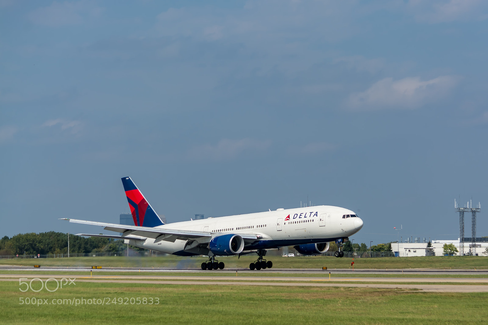 Nikon D7100 sample photo. Delta air lines boeing photography