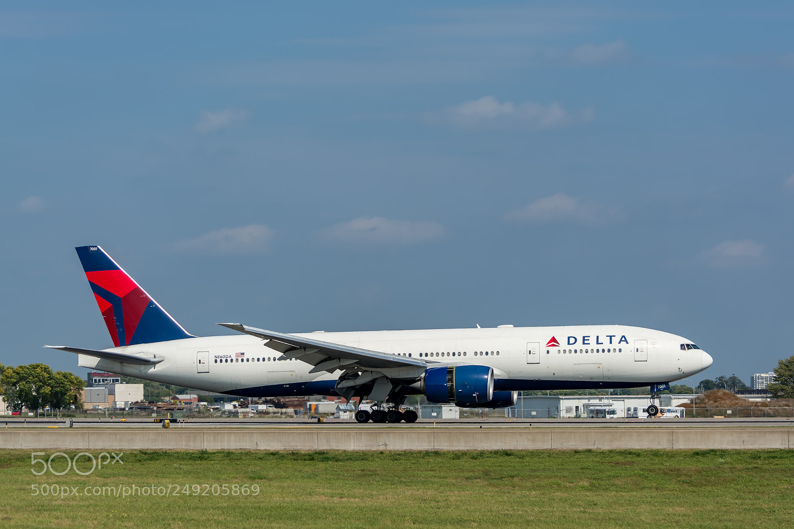 Nikon D7100 sample photo. Delta air lines boeing photography