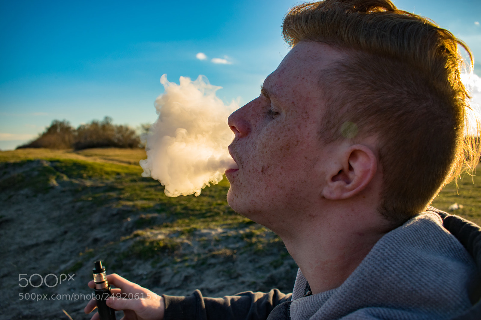 Nikon D5300 sample photo. Smoke photography
