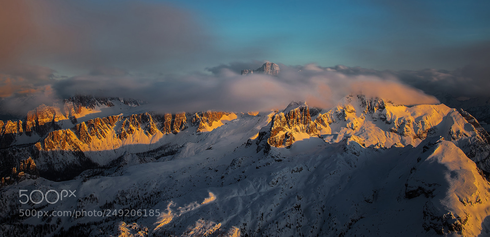 Canon EOS-1D X Mark II sample photo. Dolomites sunset photography