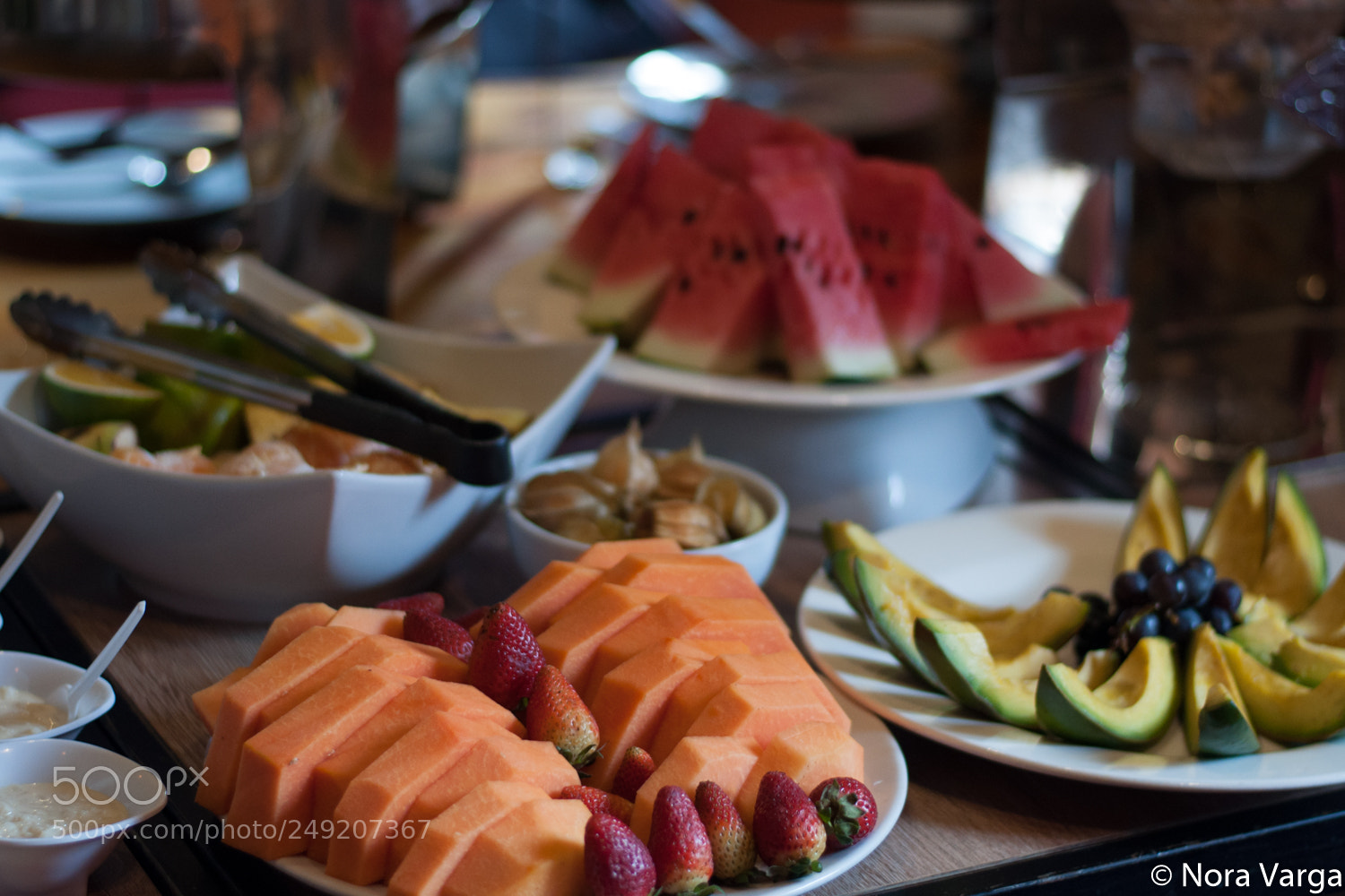 Nikon D5000 sample photo. Tropical breakfast photography