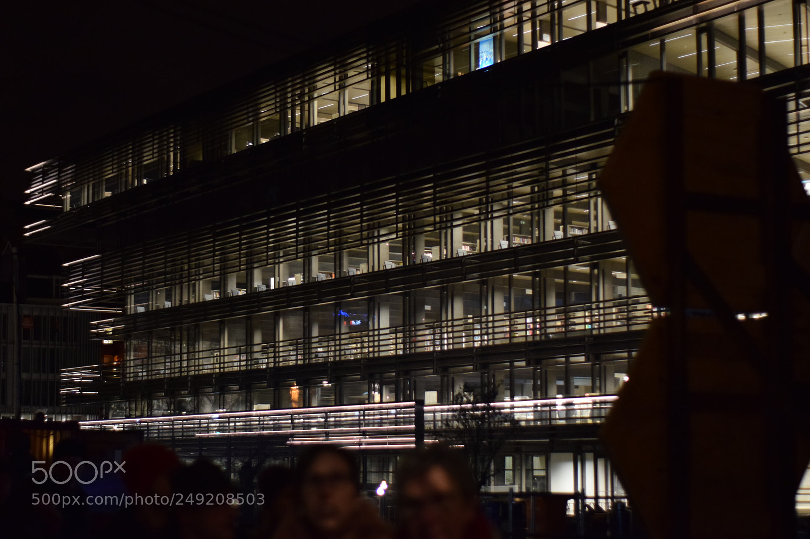 Nikon D5300 sample photo. Modern library photography
